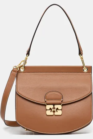 Ganni Borsa a mano in pelle Apo-G Bag Small colore A6448