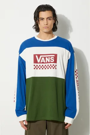 Vans Top a maniche lunghe in cotone Premium Classics LX Branded Panel VN000K2KBXU1
