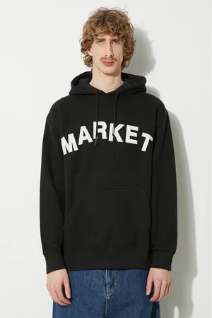 MARKET Felpa in cotone Community Garden Hoodie uomo colore con cappuccio con applicazione 397000580