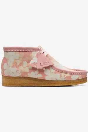 Clarks ClarksOriginals stivaletti alla caviglia in camoscio Wallabee Boot donna 26166096