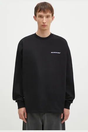 Mki Miyuki-Zoku Top a maniche lunghe in cotone Uniform Long Sleeve Tee colore UNIFORM.LONG.SLEEVE.TEE