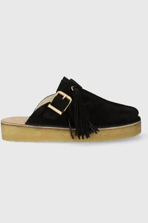 Clarks ClarksOriginals ciabatte slide in camoscio Trek Mule donna 26168577