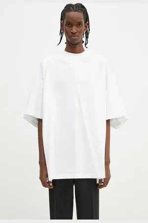 Vetements T-shirt in cotone Merged Double Oversized colore UA66TR635W