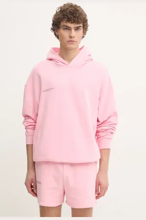 The Pangaia Felpa in cotone colore con cappuccio