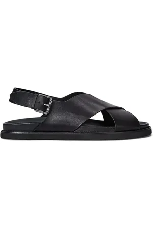 Ralph Lauren Sandali in pelle Zane uomo colore 803961444002