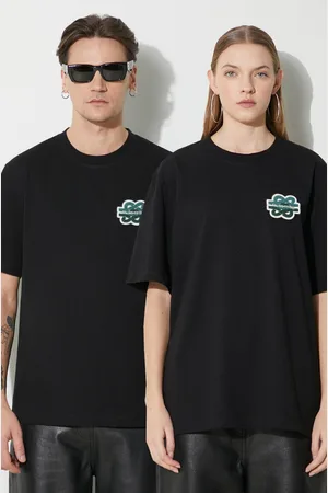 Filling pieces T-shirt in cotone T-shirt Gowtu uomo colore con applicazione 74433921861