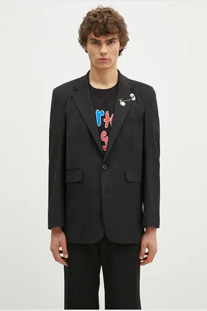 ARIES Blazer con aggiunta di lana Single Breasted Tailored Jacket colore AR7010202