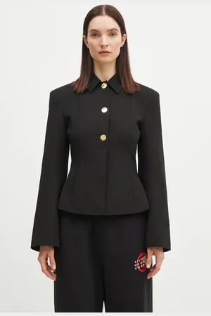 Ganni Giacca Light Twill Suiting colore W0057