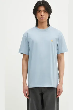 Carhartt T-shirt in cotone Chase uomo colore con applicazione I026391.2MYXX