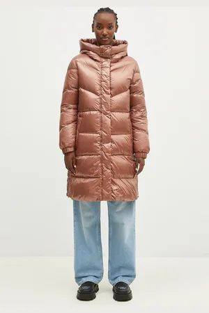 Woolrich Piumino Aliquippa Long Puffer Jacket donna colore CFWWOU0926FRUT3085