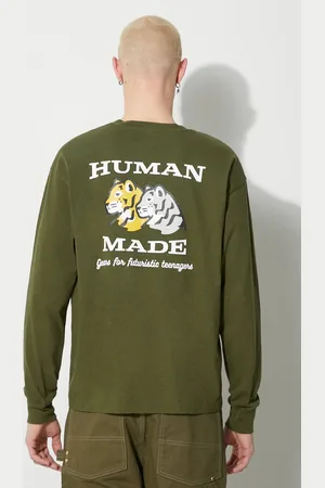 HUMAN MADE Top a maniche lunghe in cotone Graphic colore HM26CS004