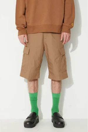 Carhartt Pantaloncini in cotone Szorty Carhartt Regular Cargo Short I028246 BLACK