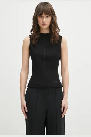 Y-3 Top in cotone Fitted Tank Top colore JD1766