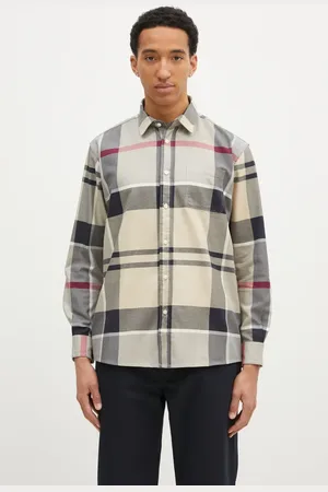 Barbour Camicia in cotone Renford OS Tartan Shirt uomo colore MSH5514