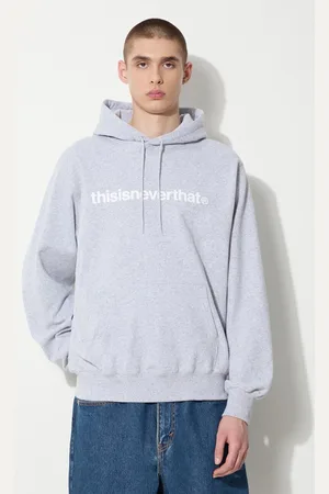 This Is Never That Felpa in cotone T-logo LT Hoodie uomo colore con cappuccio TN240TSWHO01