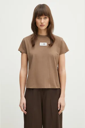 Maison Margiela T-shirt in cotone donna colore S52GC0326