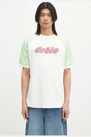 Drôle de Monsieur T-shirt in cotone Le T-Shirt Drule Tennis uomo colore G-TS247-CO002-OW