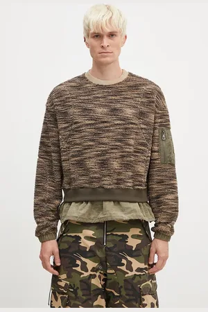 Andersson Bell Maglione Layered Fleece Sweater colore atb1171m