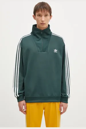 adidas Felpa Funnelneck Tracktop uomo colore con applicazione IZ2502