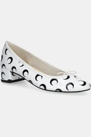 Marine Serre Scarpe décolleté Camille Moon Printed Leather MS x Repetto colore WFW052A.RLEA0031