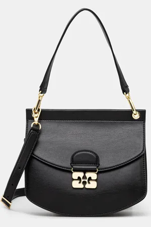 Ganni Borsa a mano in pelle Apo-G Bag Small colore A6449