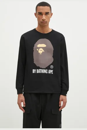 A Bathing Ape Top a maniche lunghe in cotone By Bathing Ape Longsleeve colore 1K80111015