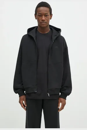 adidas Felpa in cotone Essential uomo colore con cappuccio JC9579