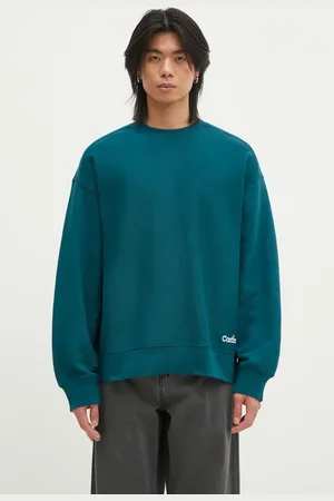 Carhartt Felpa in cotone Label Script Sweat uomo colore I034429.2M1XX
