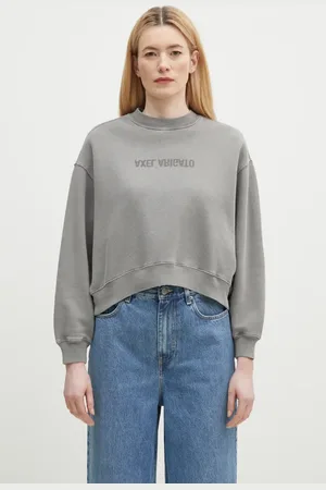Axel Arigato Felpa in cotone Distort Washed Sweatshirt donna colore A3013001
