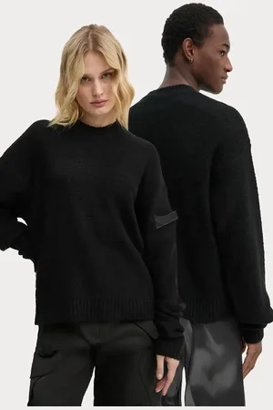 HELIOT EMIL Maglione in lana colore AW24.M.07.067.BLK01