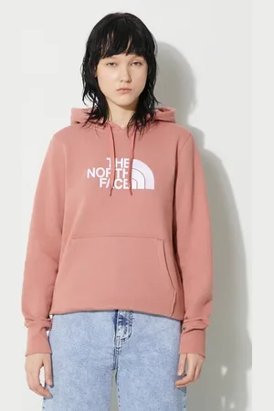 The North Face Felpa in cotone W Drew Peak Pullover Hoodie donna colore con cappuccio NF0A55ECNXQ1