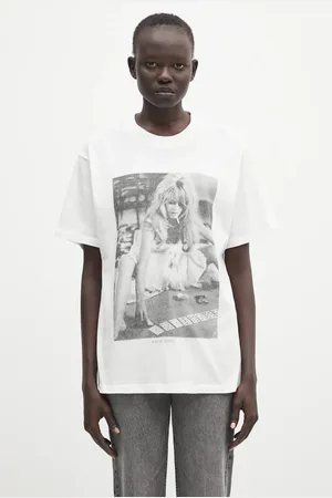 ANINE BING T-shirt in cotone Lili Tee Ab X Dk X Brigitte Bardot colore A.08.10565