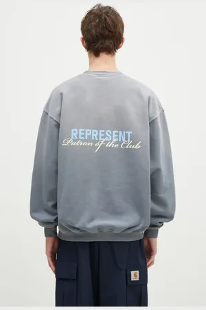 Represent Felpa in cotone Patron Of The Club Sweater uomo colore MLM4272.46