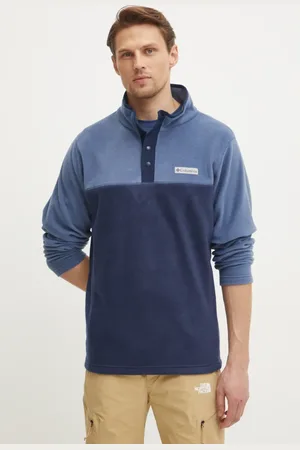 Columbia Felpa da sport Steens Mountain Half Snap colore nero 2097721