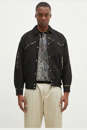 Wacko Maria Giacca in cotone Western Jacket colore 24FW-WMO-BL20