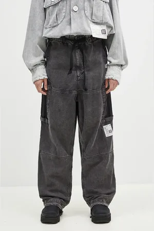 Maison Mihara Yasuhiro Pantaloni in cotone Satin Cargo colore J13PT171