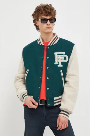 Filling pieces Giubbotto bomber in lana