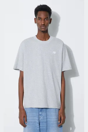 New Balance T-shirt in cotone Essentials Cotton uomo colore MT41509AG