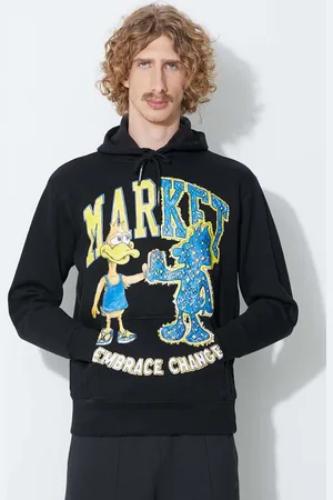MARKET Felpa in cotone Duck uomo