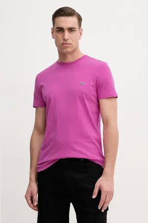 Lacoste T-shirt in cotone uomo colore bianco TH6709