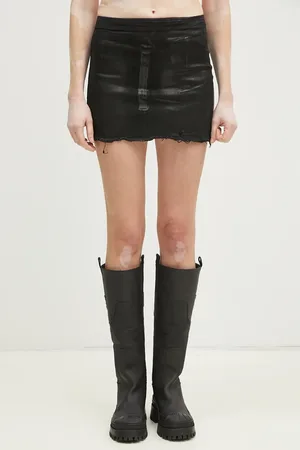 Rick Owens Rick Owens gonna in cotone Mini colore DS01E3342.SCF