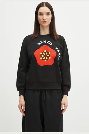 Kenzo Felpa in cotone donna colore FF52SW1894MF.99J