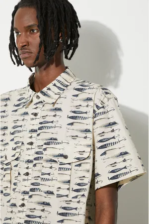 Filson Camicia in cotone Washed SS Feather uomo colore FMCAM0007