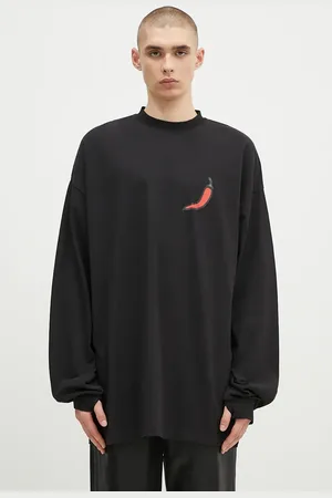 032c Top a maniche lunghe in cotone 