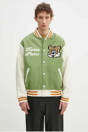 Kenzo Giacca bomber in misto lana x Verdy colore FF58BL1509OH.48