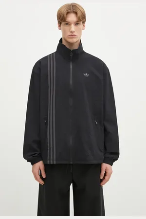 adidas Felpa Fashion Seersucker Firebird Track Top uomo colore con cappuccio JC7416