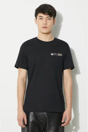 Barbour T-shirt in cotone Durness Pocket Tee uomo colore MTS0682
