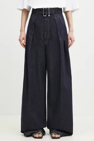 Sportmax Jeans in cotone Blanc donna 2512131045600
