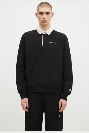 Champion Felpa Polo Neck Sweatshirt uomo colore 220708