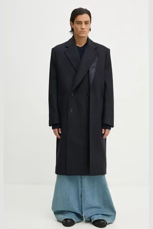 Y / PROJECT Cappotto in lana DOUBLE FRONT COAT colore 201CO006